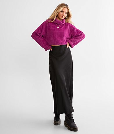 Z Supply Europa Satin Maxi Skirt misc detail 1 view