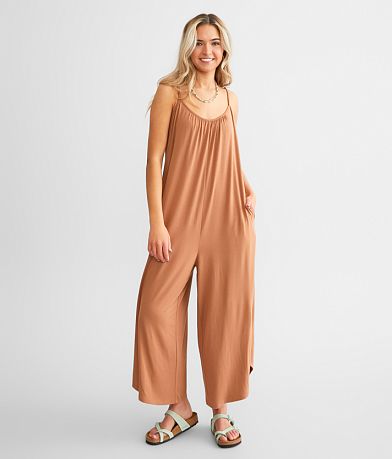 Z Supply Flared Jumpsuit front view