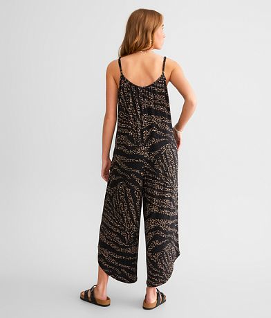 Z Supply Wild Dot Flared Jumpsuit BACK