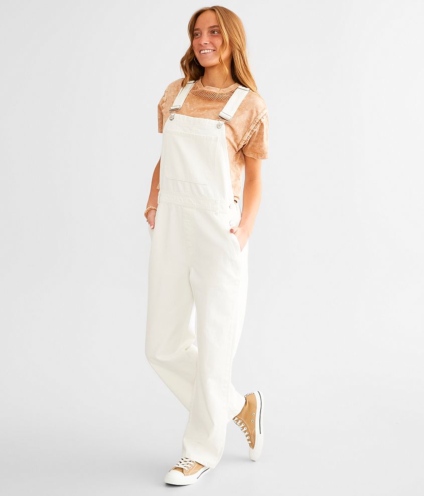 White top dungarees womens