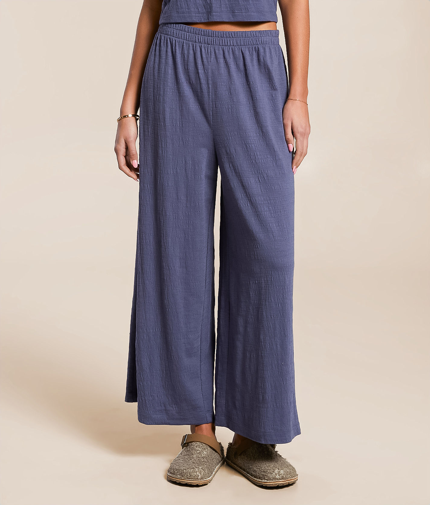 Z Supply Scout Wide Leg Cropped Pant - Women's Pants in Worn