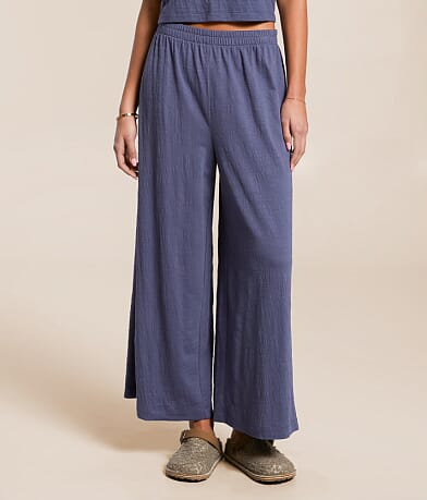 Z Supply Scout Wide Leg Cropped Pant front view