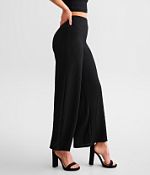 Z Supply Billie Wide Leg Pant - Women's Pants in Black | Buckle