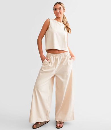 Z Supply Scout Jersey Wide Leg Cropped Pant MISC_DETAIL_1