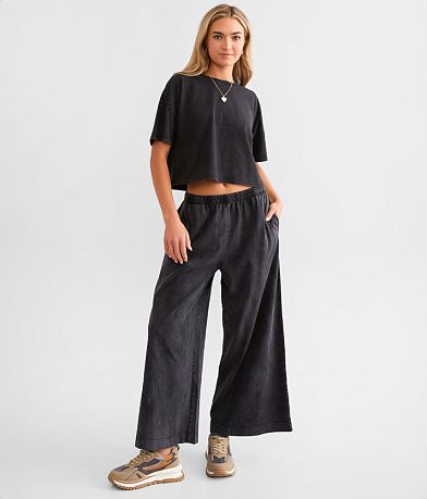 Z Supply Scout Jersey Wide Leg Cropped Pant MISC_DETAIL_2