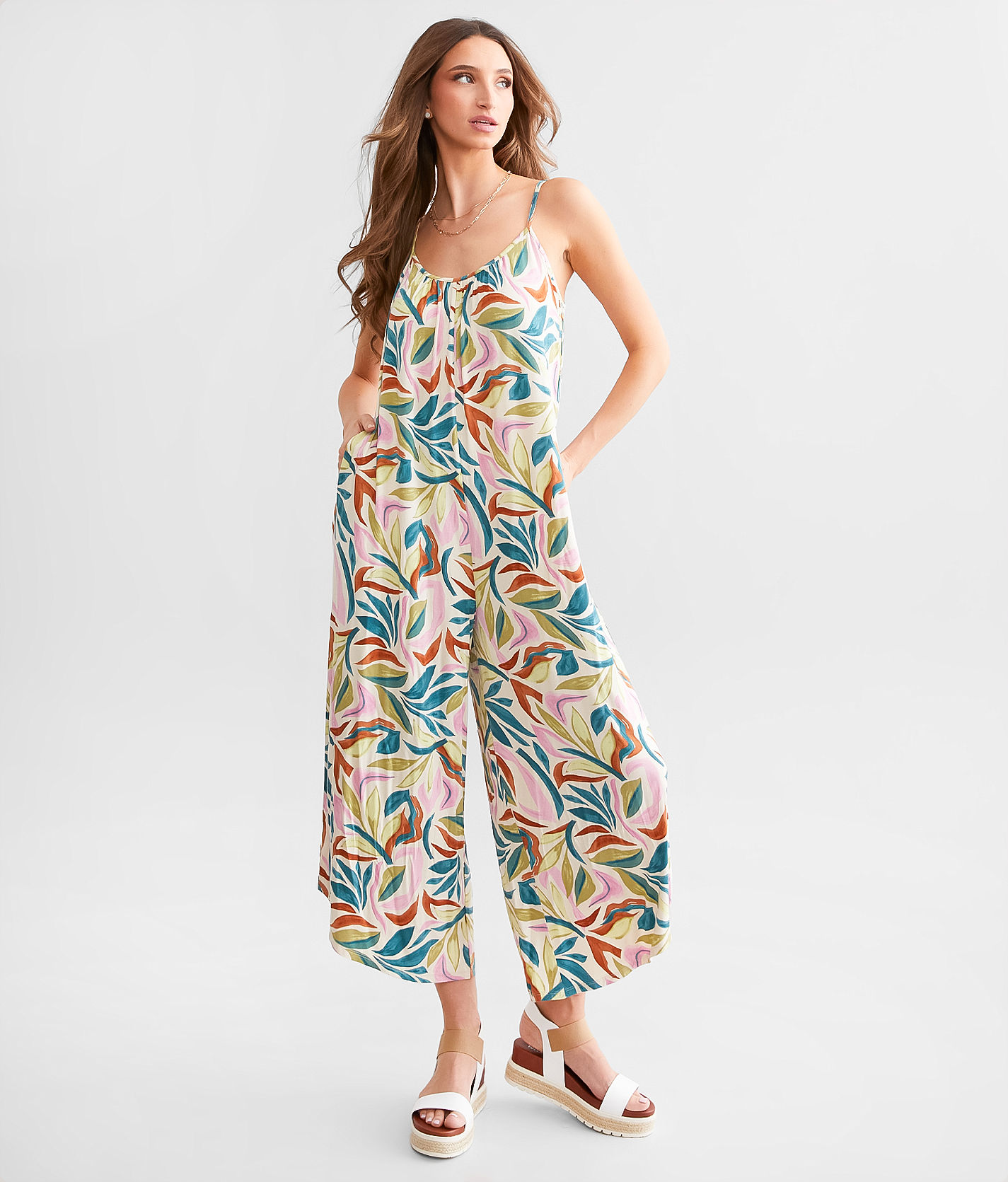 Z Supply The Safari Flared Jumpsuit - Women's Rompers/Jumpsuits 