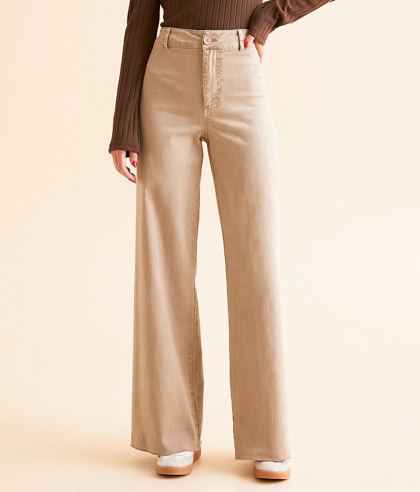 Z Supply Rilynn Cropped Wide Leg Pant front view