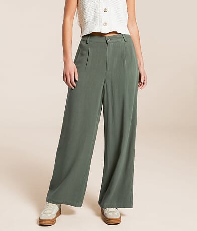 Z Supply Vista Linen Blend Trouser Pant front view