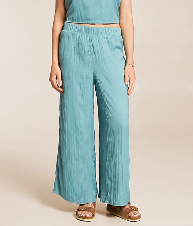 Z Supply Sunset Satin Pant front view