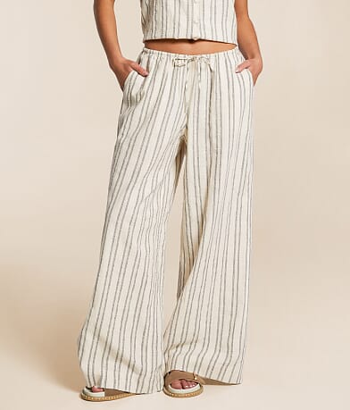 Z Supply Soleil Striped Pant front view