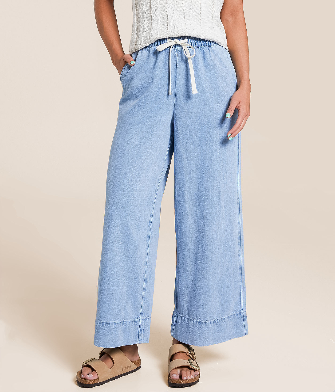 Z Supply Weston Wide Leg Jean - Women's Jeans in Light