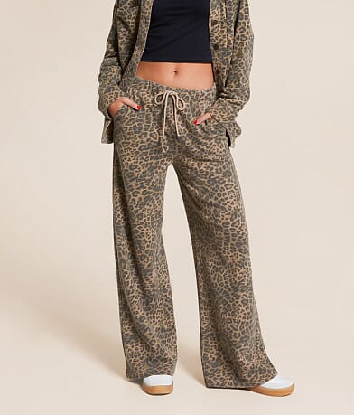 Z Supply Hunter Leopard Pant front view
