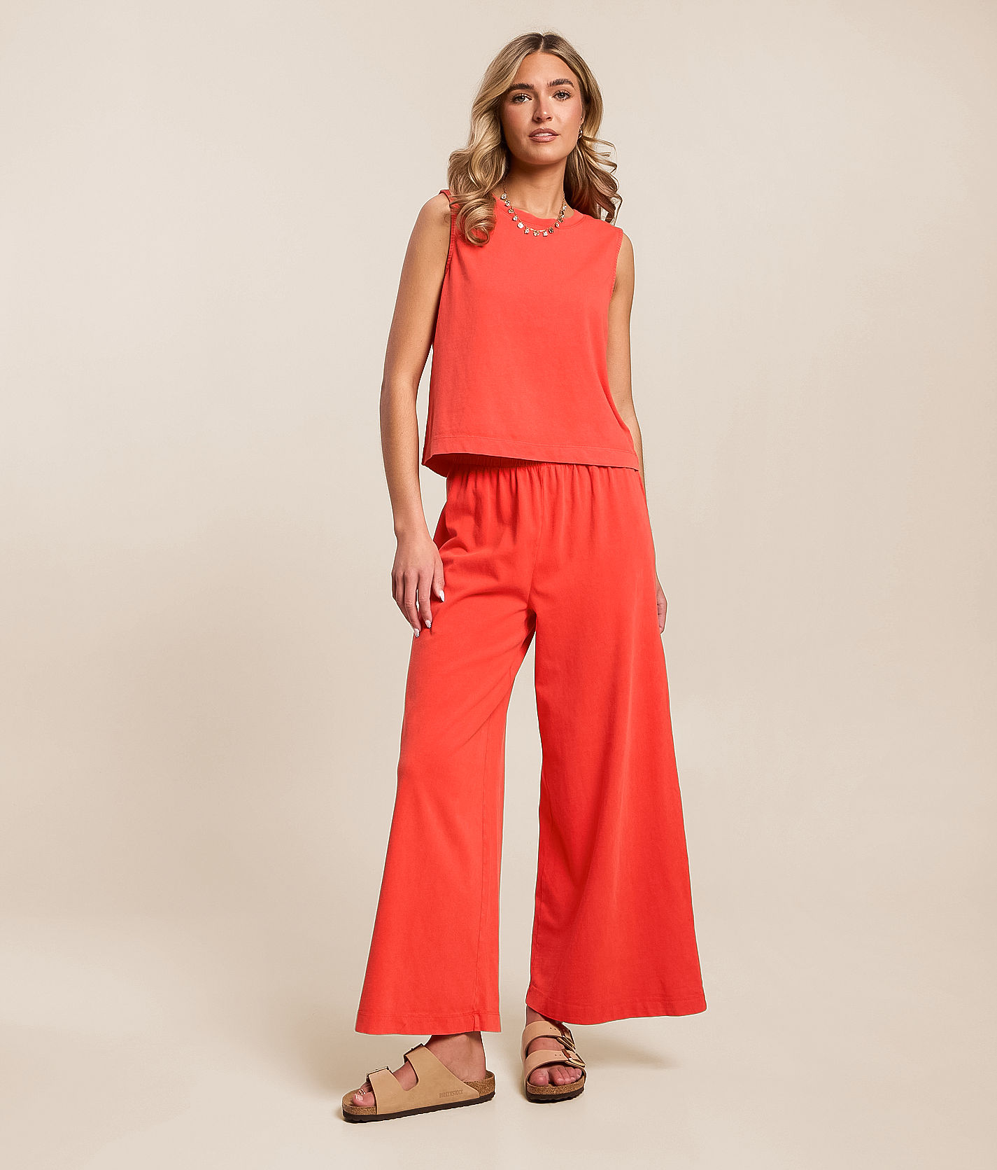 Z Supply Scout Jersey Flare Pants - Women's Pants in Lychee | Buckle