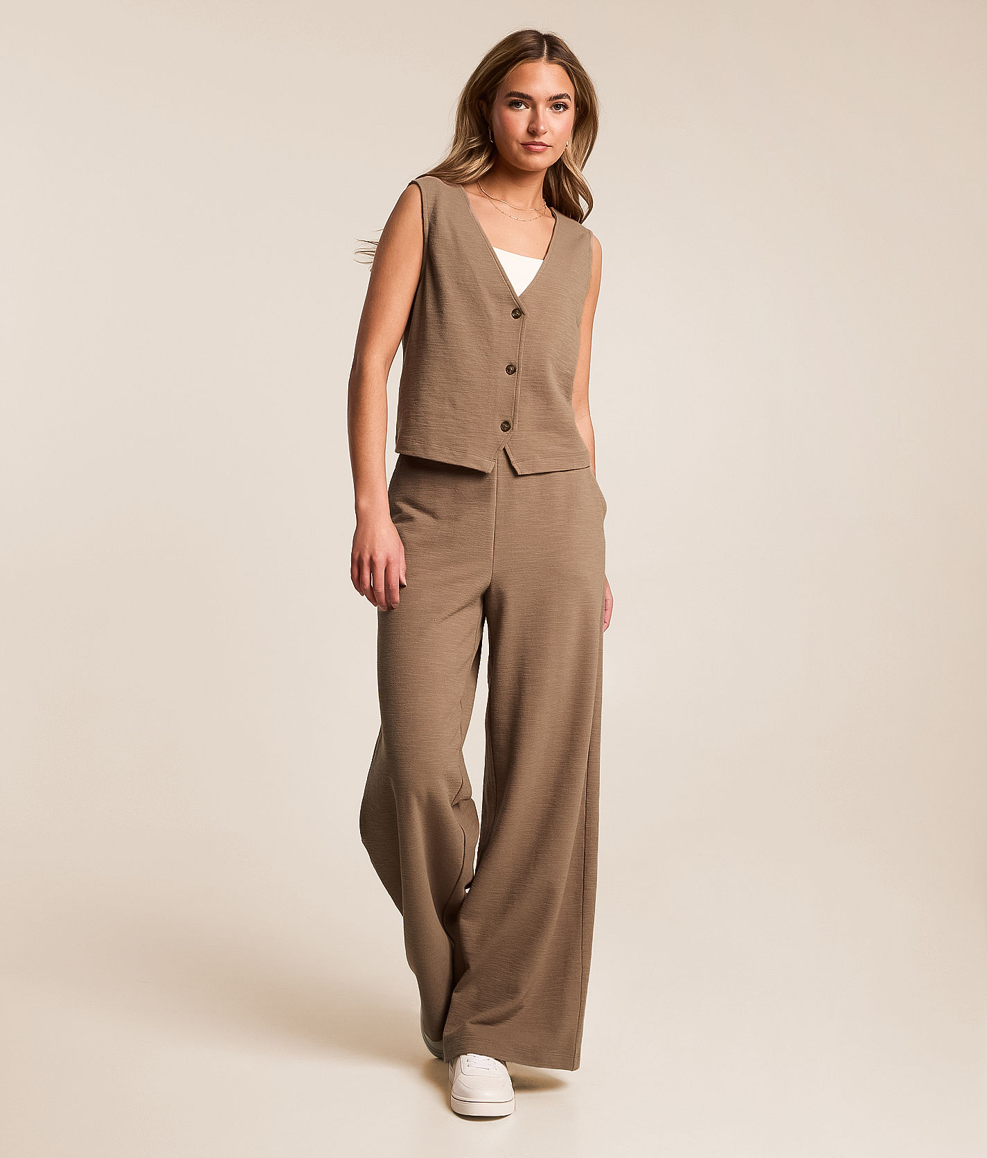 Z Supply Andre Wide Leg Pant - Women's Pants in Milkshake | Buckle
