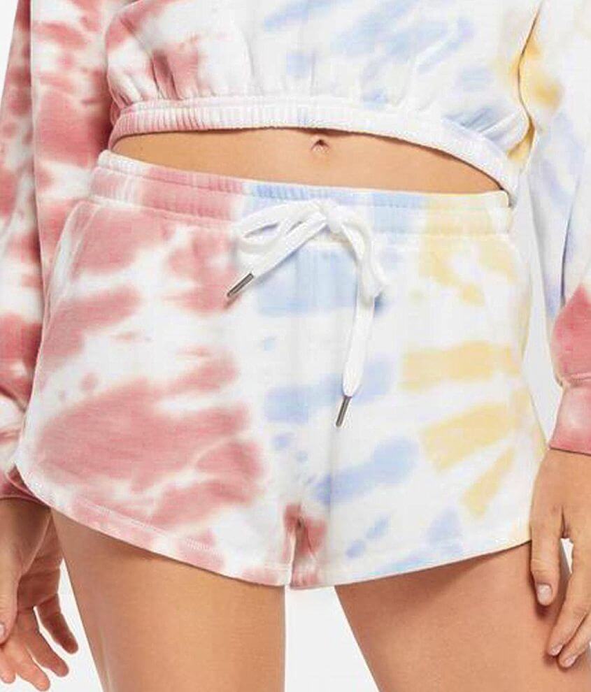 Z Supply Malibu Tie Dye Short - Women's Loungewear in White | Buckle