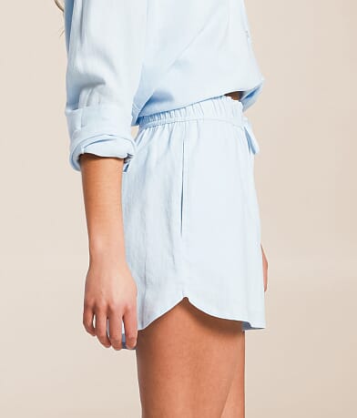 Z Supply The Perfect Linen Blend Short FULL_RIGHT_SIDE