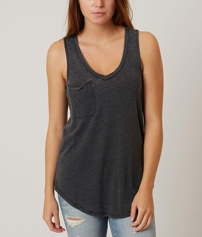 Z Supply Pocket Tank Top front view