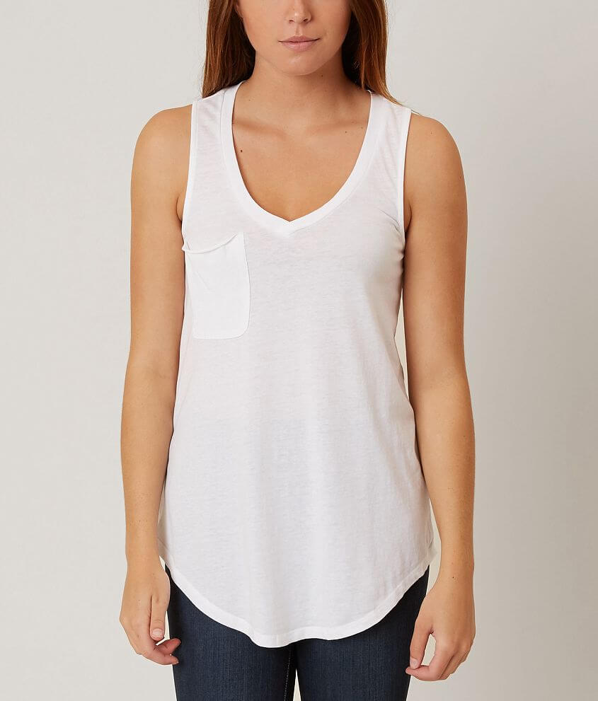 Z Supply Pocket Tank Top front view