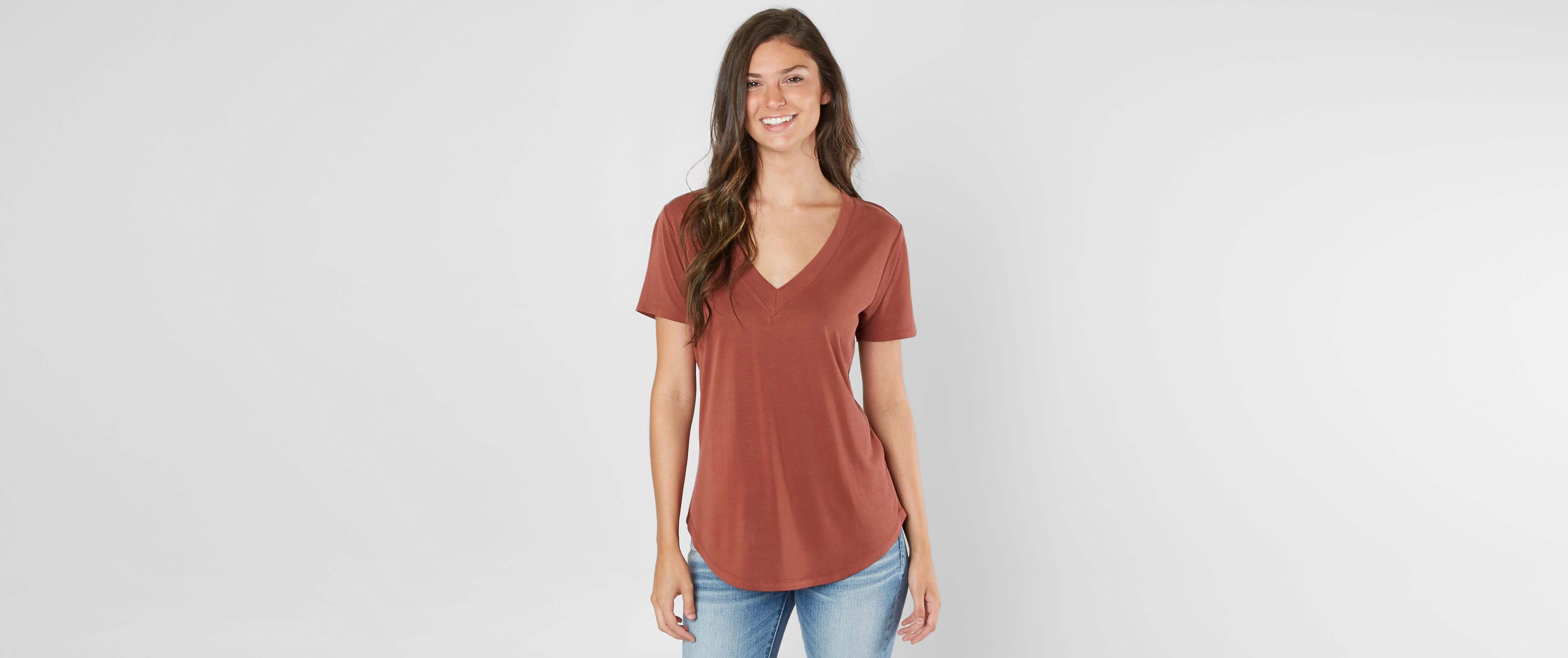 White Crow The Soft V-Neck T-Shirt 