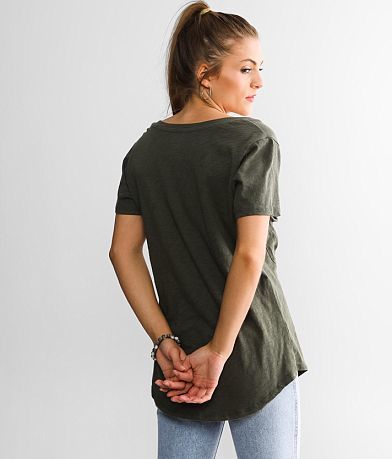 Z Supply The Cotton Slub T-Shirt BACK