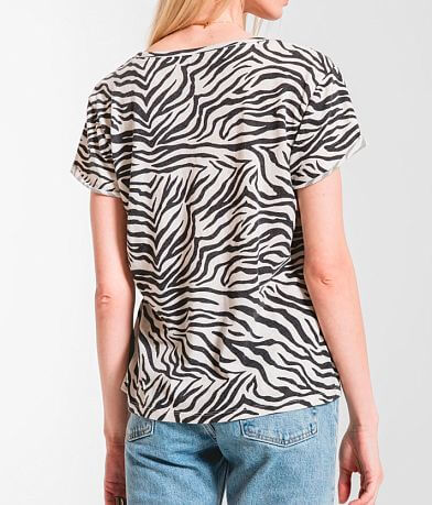 Z Supply The Zebra T-Shirt BACK