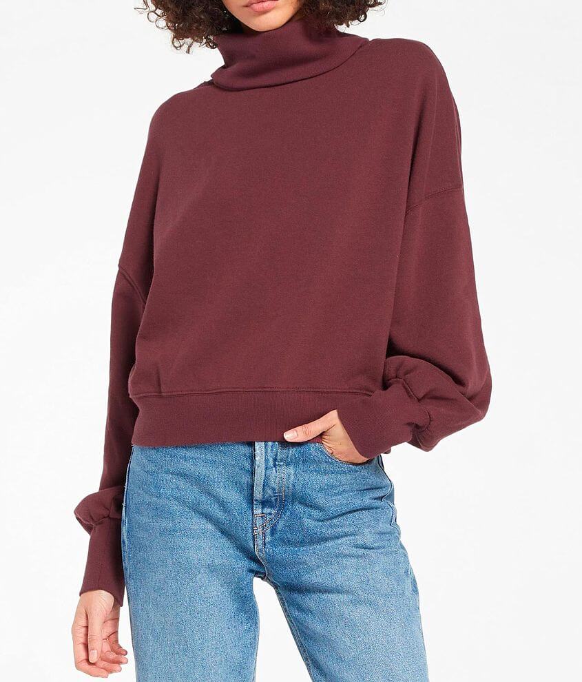 Z Supply Ellis Cropped Pullover front view