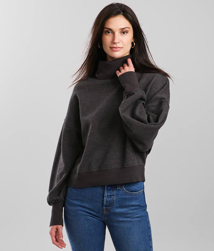 Z Supply Ellis Cropped Pullover front view