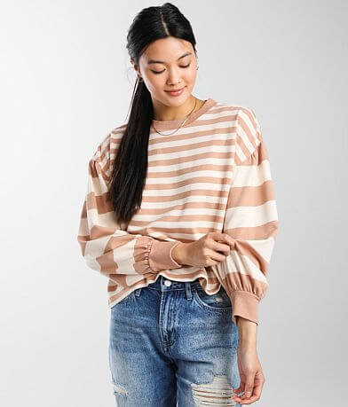 Z Supply Tempest Striped Sweatshirt FULL_RIGHT_SIDE