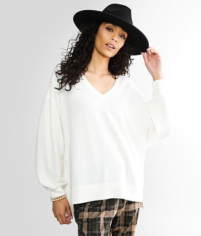 Z Supply Modern Weekender Pullover front view