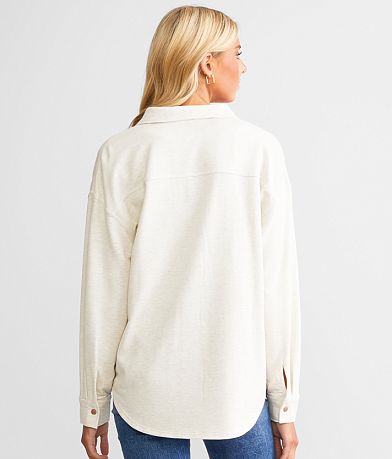 Z Supply Oversized Shacket back view