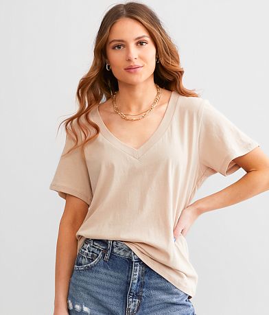 Z Supply Girlfriend Solid T-Shirt front view