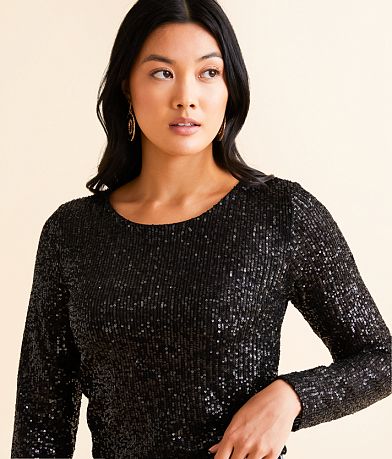 Z Supply Aurora Sequin Cropped Top MISC_DETAIL_1