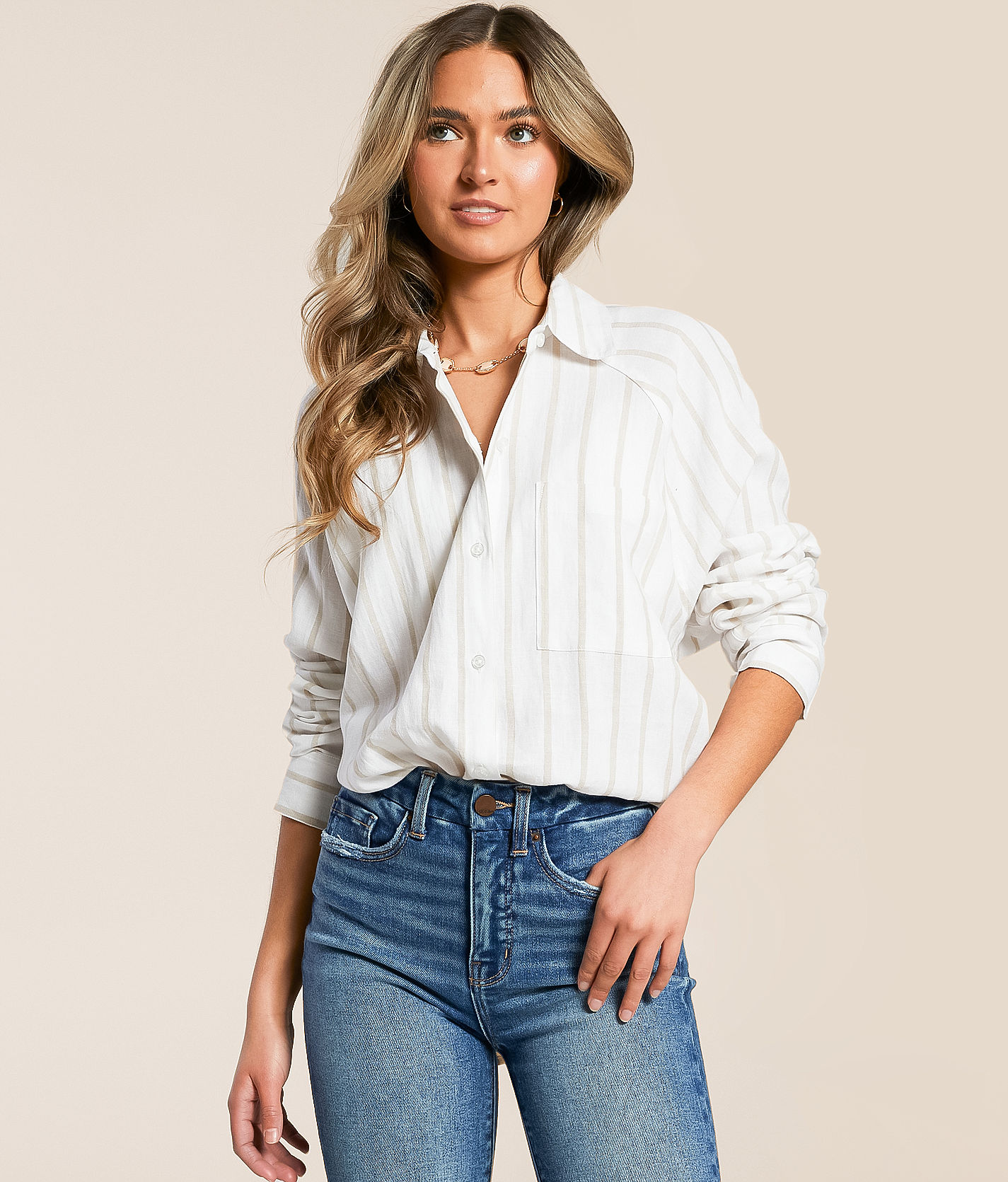 ★2025HS新作★GRAILZ★BUTTON STRIPE TOP Chika Top – Altuzarra