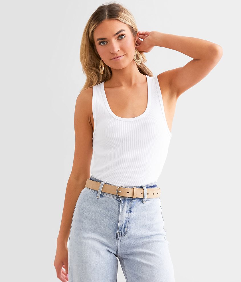 トップス Oval line padset tank Oval line padset tank