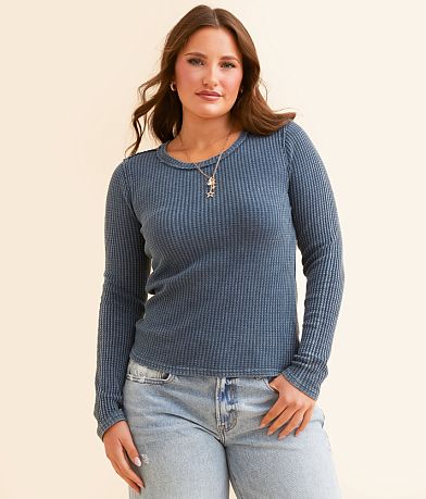 Z Supply Arlet Washed Thermal FULL_RIGHT_SIDE