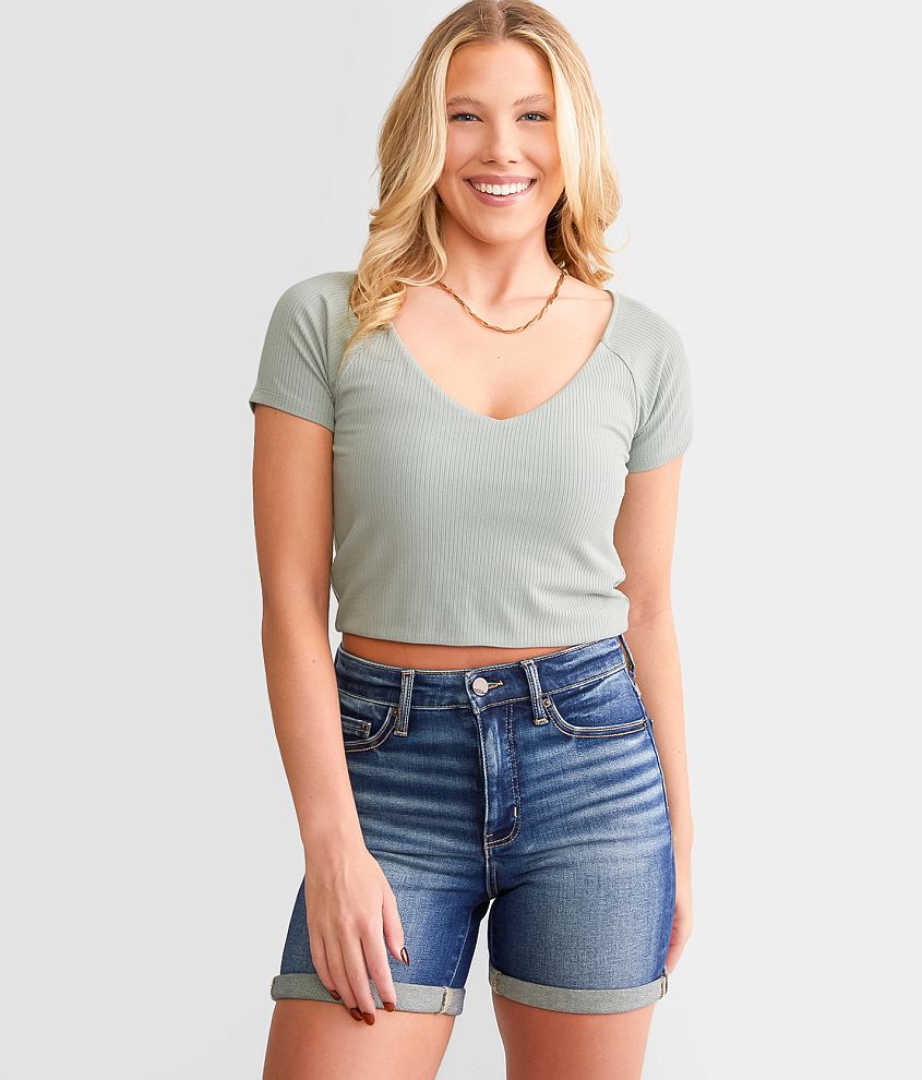 Z Supply Kallen Cropped Top - Women's Shirts & Blouses in