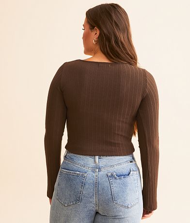 Z Supply Madeline Ribbed Top BACK