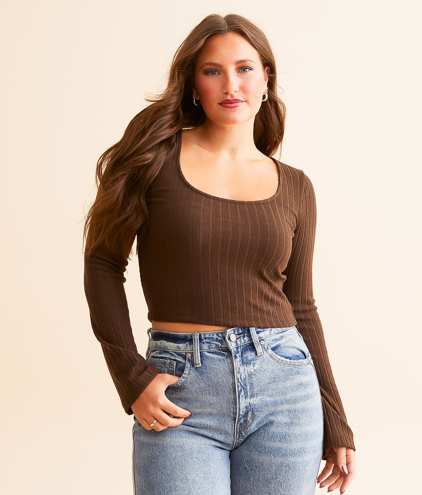 トップス melt the lady line rib tops ZT253174_TKI-_CAMPAIGN_1A_x600