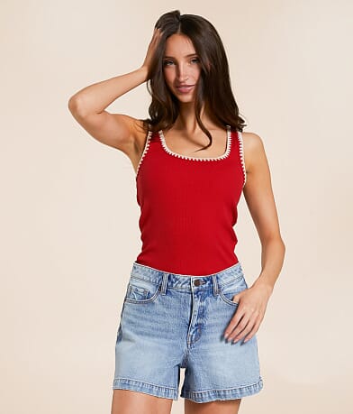 Z Supply Jaidynn Tank Top front view