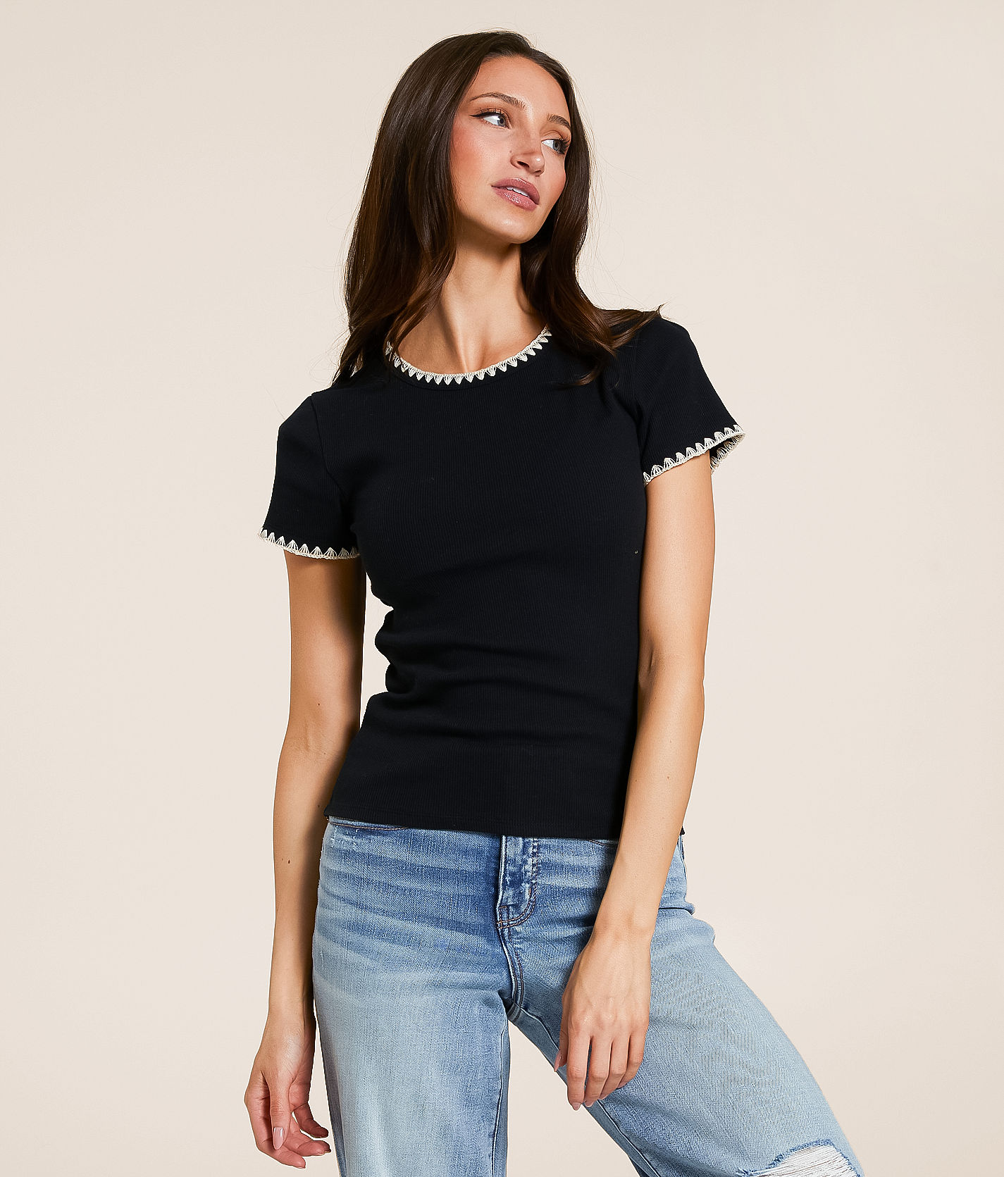 Z Supply Cassie Ribbed Top - Women's Shirts & Blouses in Z Supply Cassie Ribbed Top - Women's Shirts & Blouses in