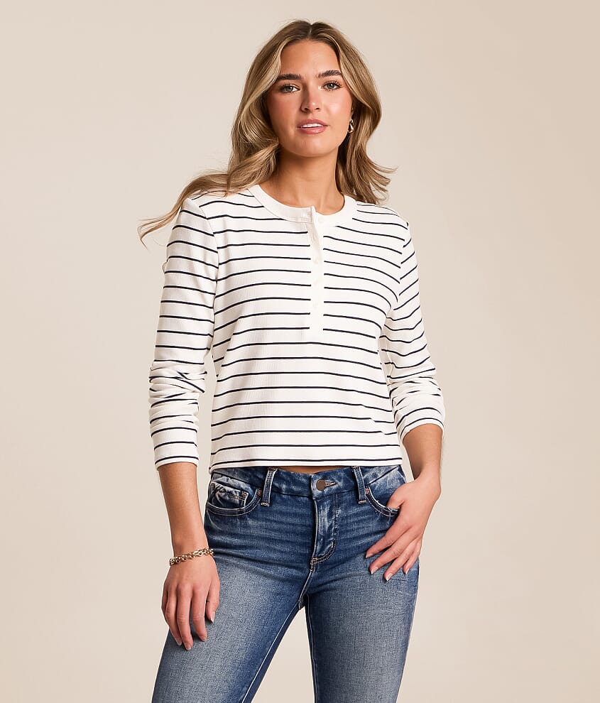 Ferris Striped Henley