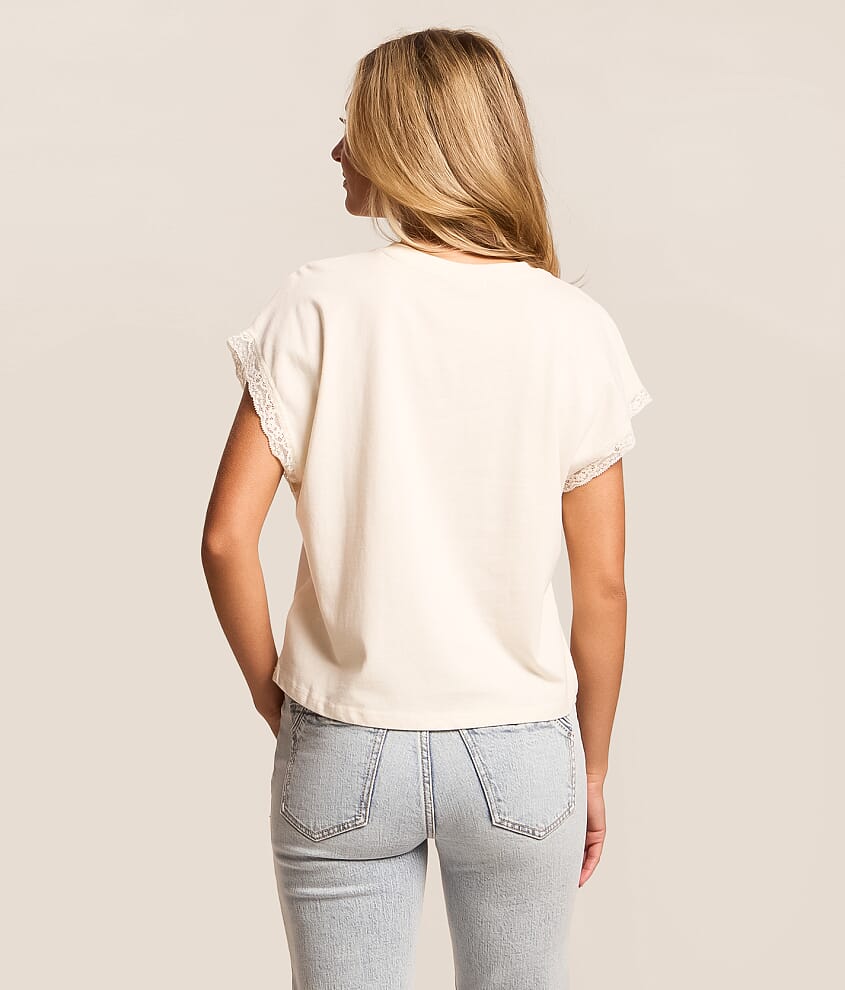 Marika Lace Trim T-Shirt