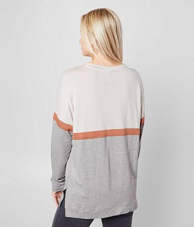 White Crow The Color Block Top BACK