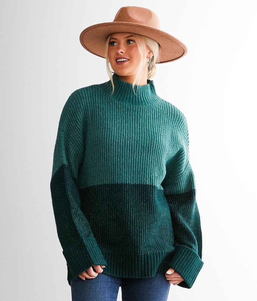 Z Supply Poppy Ribbed Sweater - Women's Sweaters in Deep Sea | Buckle