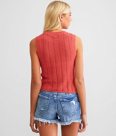 Z Supply Piper Sweater Tank Top BACK