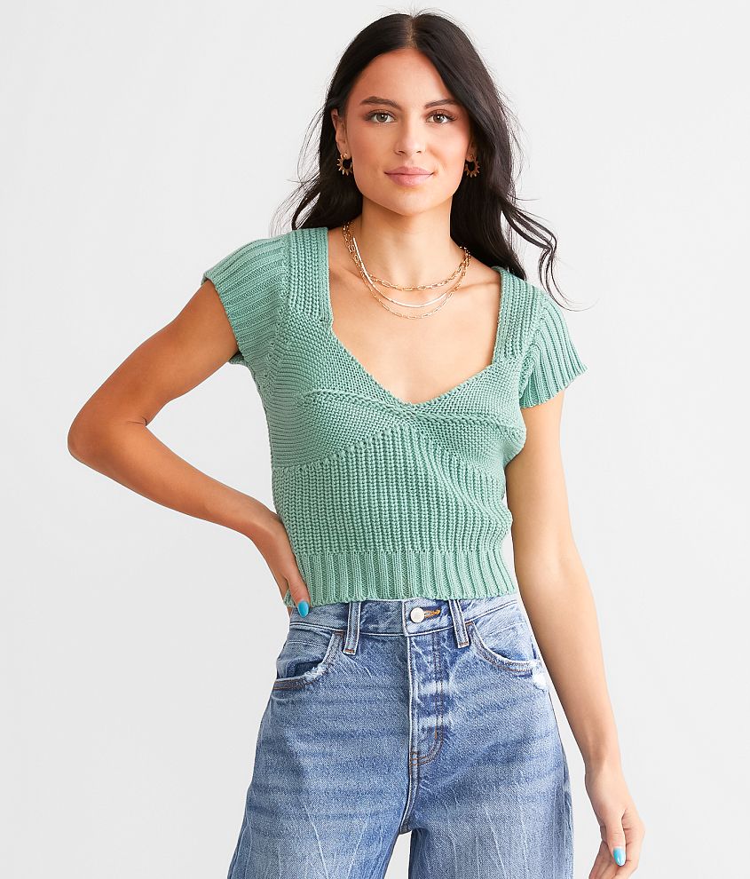 Prim Cropped Sweater