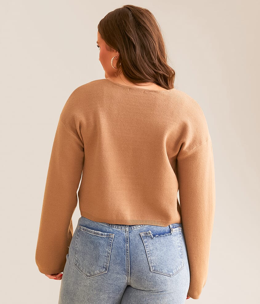 Estelle Cropped Cardigan Sweater