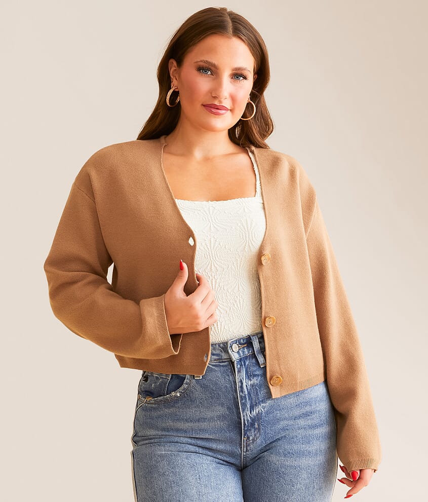 Estelle Cropped Cardigan Sweater