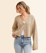 Z Supply Estelle Cropped Cardigan Sweater - Women's Sweaters