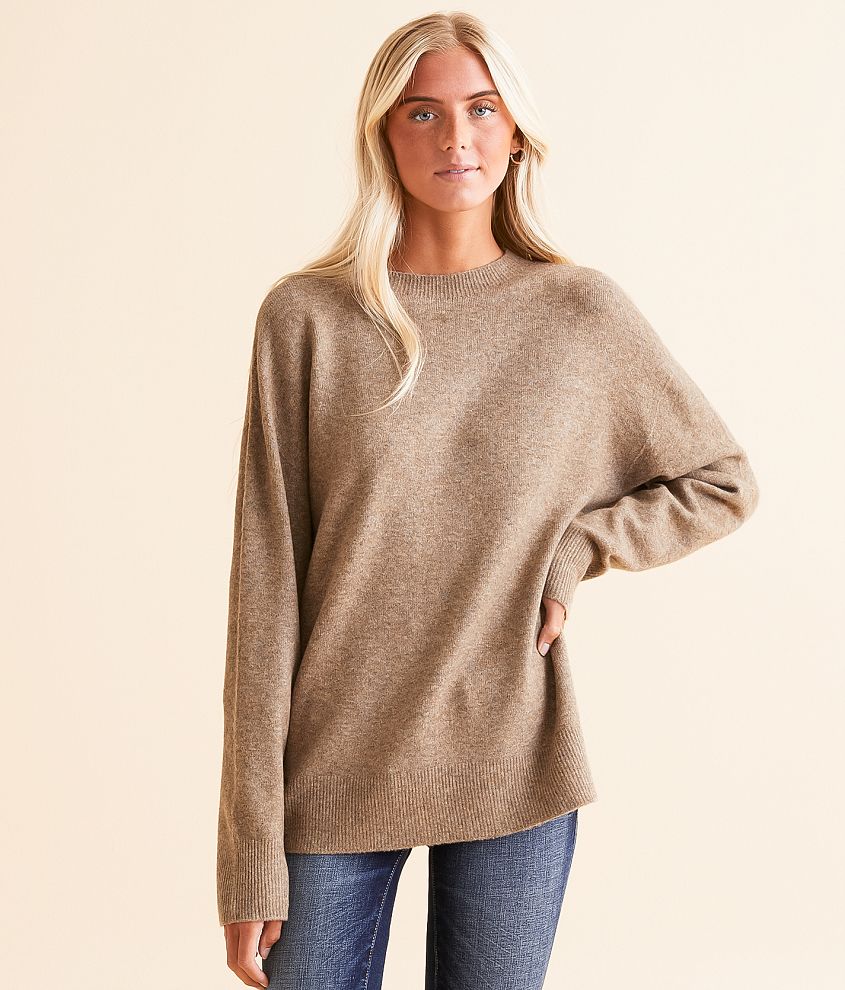 Z Supply Gia Marled Sweater front view